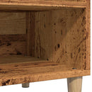 vidaXL antik fa színű szerelt fa hanglemezszekrény 84,5x38x48 cm