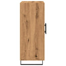 vidaXL kézműves tölgy színű szerelt fa tálalószekrény 69,5x34x90 cm
