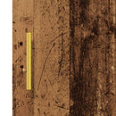 vidaXL antik fa színű szerelt fa tálalószekrény 34,5 x 34 x 90 cm