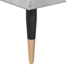 vidaXL betonszürke szerelt fa fürdőszobaszekrény 30 x 30 x 190 cm