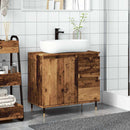 vidaXL antik fa színű szerelt fa fürdőszobaszekrény 65 x 33 x 60 cm