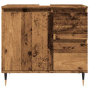 vidaXL antik fa színű szerelt fa fürdőszobaszekrény 65 x 33 x 60 cm