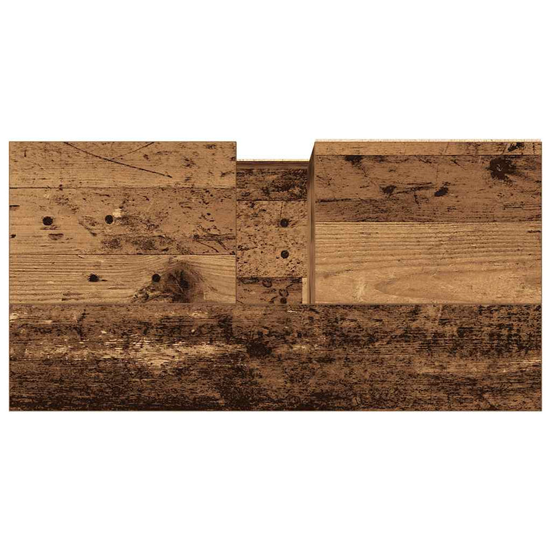 vidaXL antik fa színű szerelt fa fürdőszobaszekrény 65 x 33 x 60 cm