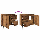 vidaXL antik fa színű szerelt fa fürdőszobaszekrény 65 x 33 x 60 cm