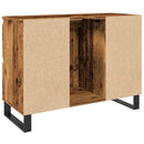vidaXL antik fa színű szerelt fa mosdószekrény 80 x 33 x 60 cm