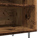 vidaXL antik fa színű szerelt fa hanglemezszekrény 84,5x38x48 cm