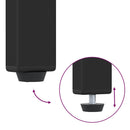 vidaXL 2 db kézműves tölgy színű szerelt fa éjjeliszekrény 41x31x80 cm