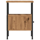 vidaXL kézműves tölgy színű szerelt fa éjjeliszekrény 34 x 36 x 50 cm