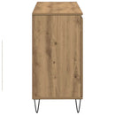 vidaXL kézműves tölgy színű szerelt fa tálalószekrény 101,5 x 35 x 70 cm