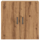 vidaXL kézműves tölgy színű szerelt fa faliszekrény 60 x 31 x 60 cm