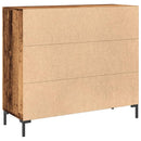 vidaXL antik fa színű szerelt fa tálalószekrény 90 x 34 x 80 cm