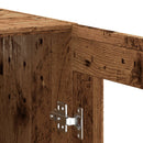 vidaXL antik fa színű fali szekrény 69,5 x 34 x 90 cm