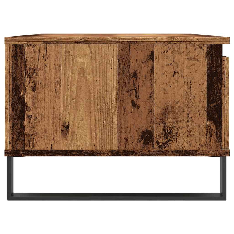vidaXL antik fa színű szerelt fa dohányzóasztal 90 x 50 x 36,5 cm