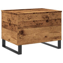 vidaXL antik fa színű szerelt fa dohányzóasztal 60 x 44,5 x 45 cm
