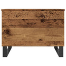 vidaXL antik fa színű szerelt fa dohányzóasztal 60 x 44,5 x 45 cm