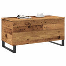 vidaXL antik fa színű szerelt fa dohányzóasztal 90 x 44,5 x 45 cm