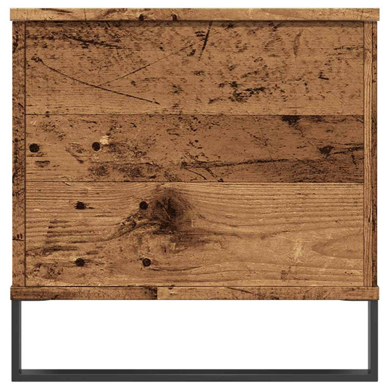 vidaXL antik fa színű szerelt fa dohányzóasztal 90 x 44,5 x 45 cm