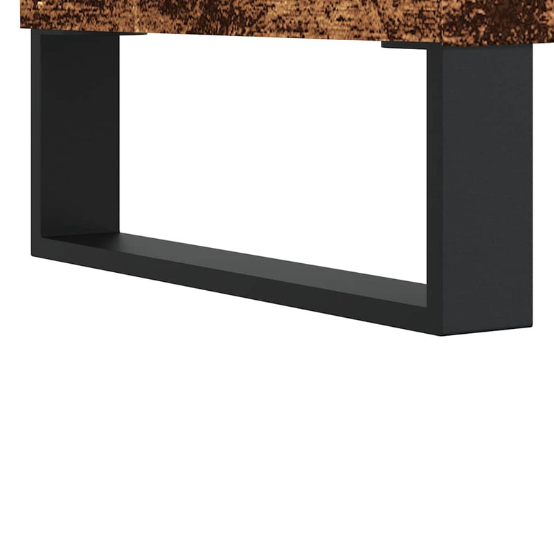 vidaXL antik fa színű szerelt fa dohányzóasztal 90 x 44,5 x 45 cm