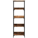 vidaXL antik fa színű szerelt fa könyvszekrény 50 x 33 x 153 cm