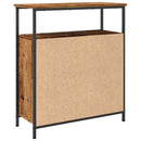 vidaXL antik fa színű szerelt fa tálalószekrény 70 x 30 x 80 cm