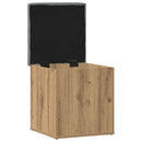 vidaXL tárolópad kézműves tölgy 42 x 42 x 45 cm szerelt fa