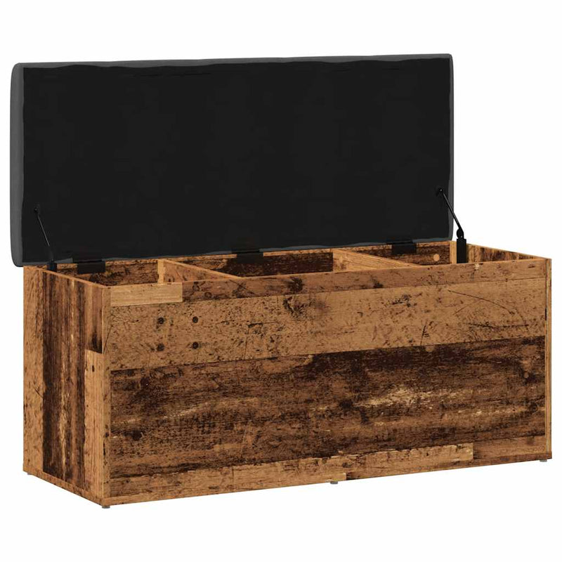 vidaXL antik fa szerelt fa tárolópad 102x42x45 cm