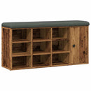 vidaXL antik fa szerelt fa cipőtároló pad 102x32x50 cm