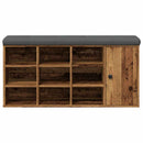 vidaXL antik fa szerelt fa cipőtároló pad 102x32x50 cm