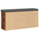 vidaXL antik fa szerelt fa cipőtároló pad 102x32x50 cm