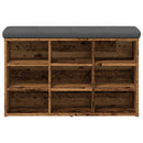 vidaXL antik fa szerelt fa cipőtároló pad 82x32x50 cm
