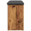 vidaXL antik fa szerelt fa cipőtároló pad 82x32x50 cm