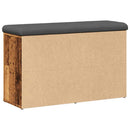 vidaXL antik fa szerelt fa cipőtároló pad 82x32x50 cm