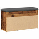vidaXL antik fa szerelt fa cipőtároló pad 82x32x45,5 cm