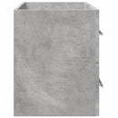vidaXL betonszürke szerelt fa mosdószekrény 80 x 38,5 x 48 cm