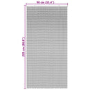 vidaXL rovaros ajtófüggöny pálmafa nyomtatás 90x220 cm bambusz