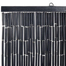 vidaXL rovaros ajtófüggöny Sötétszürke 56x185 cm bambusz