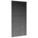 vidaXL rovaros ajtófüggöny Sötétszürke 90x220 cm bambusz