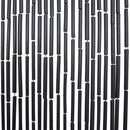 vidaXL rovaros ajtófüggöny Sötétszürke 90x220 cm bambusz