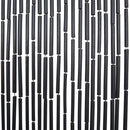 vidaXL rovarhálós ajtófüggöny Sötét szürke 100x200 cm bambusz