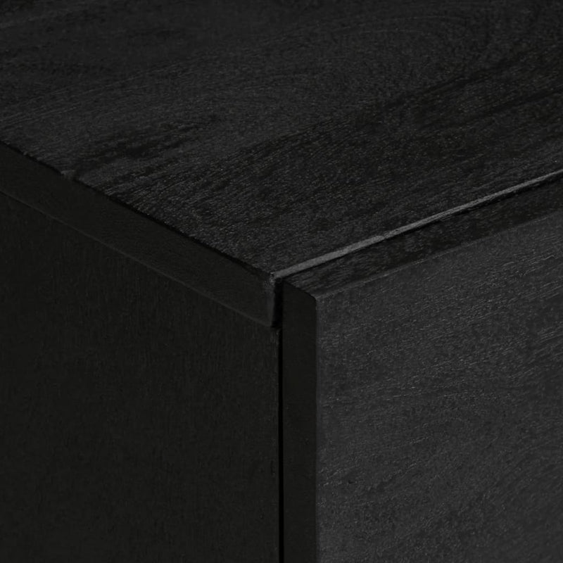vidaXL fekete szerelt fa TV-szekrény 105 x 33 x 46 cm