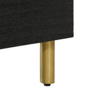 vidaXL fekete szerelt fa TV-szekrény 70 x 33 x 46 cm