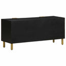 vidaXL fekete szerelt fa TV-szekrény 105 x 33 x 46 cm