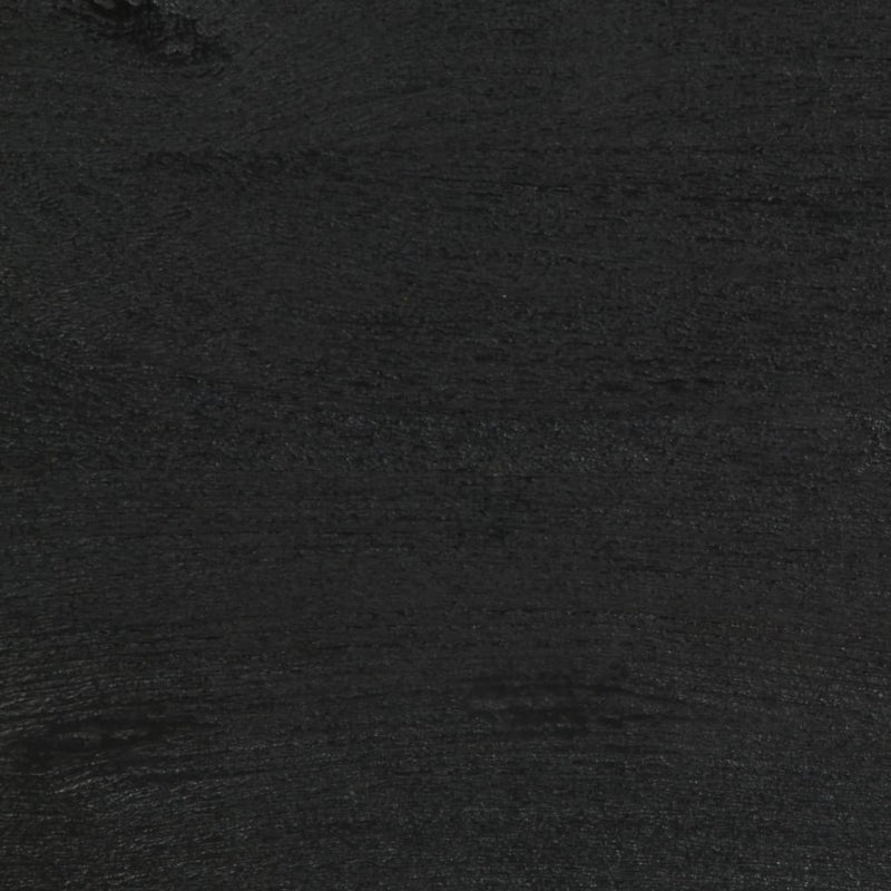 vidaXL fekete szerelt fa tálalószekrény 90 x 33 x 75 cm