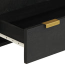 vidaXL fekete szerelt fa magasszekrény 60 x 33 x 100 cm