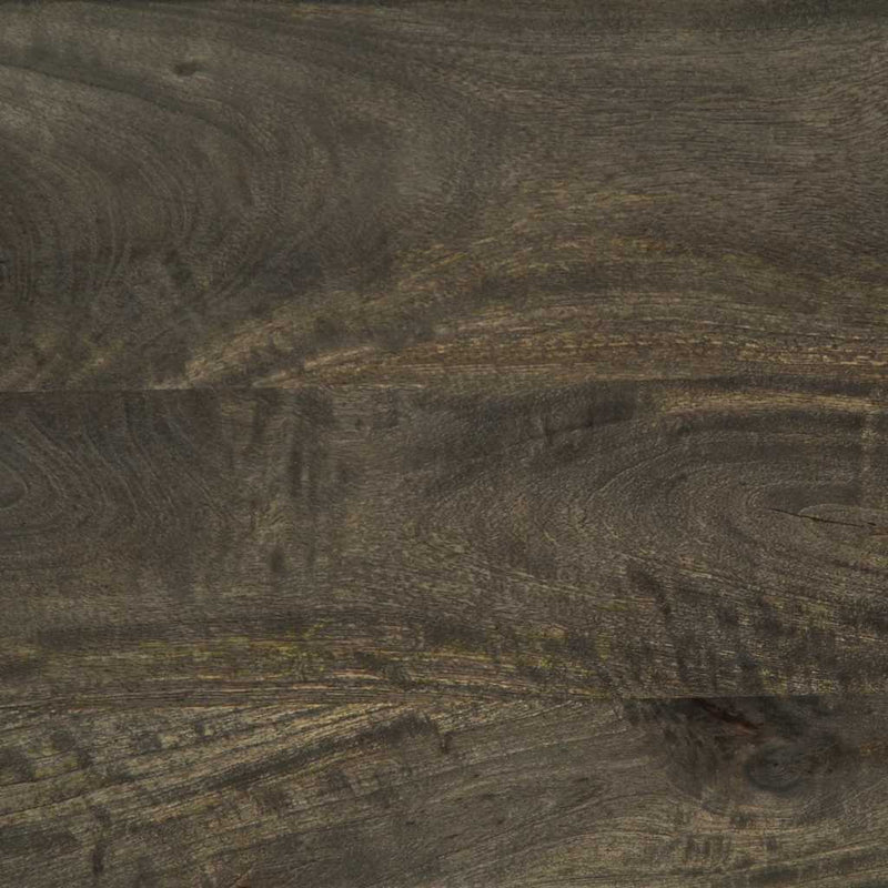 vidaXL fekete tömör mangófa éjjeliszekrény 40 x 33 x 46 cm