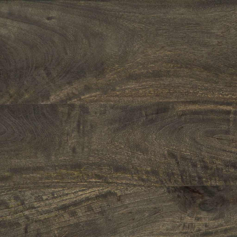 vidaXL 2 db fekete tömör mangófa éjjeliszekrény 40 x 33 x 46 cm