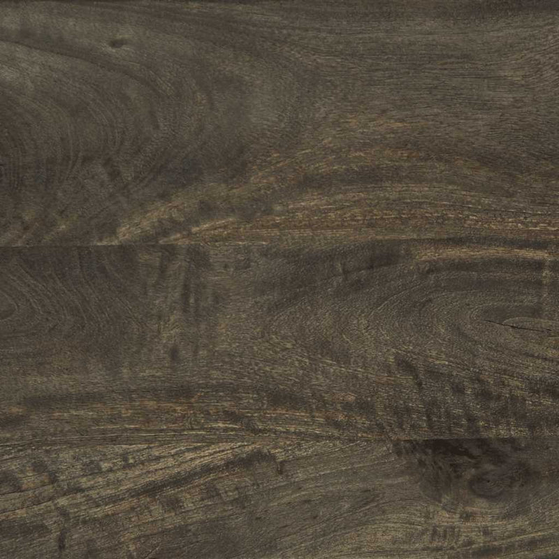 vidaXL fekete tömör mangófa éjjeliszekrény 40 x 33 x 46 cm