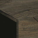 vidaXL éjjeliszekrény fekete 50x33x62 cm tömörfa mangófa