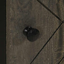 vidaXL komód fekete 40x33x75 cm tömörfa mangó