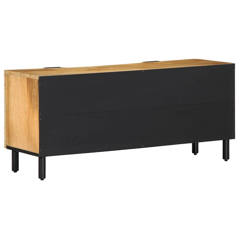vidaXL barna tömör mangófa TV-szekrény 105 x 33 x 46 cm